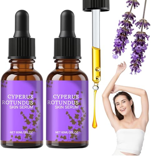 atnayo Cyperus Rotundus Oil for Hair Removal, 2 Pcs 60ml Cyperus Rotundus Skin Serum for Most Skins