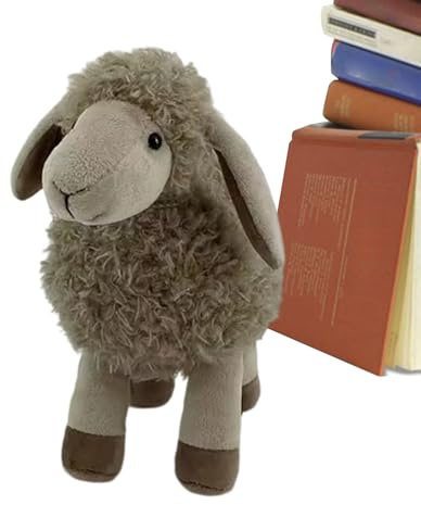 Raixihu Plush Spielzeug - Tragbarer Sammelbegleiter Schaf,Niedliche Stofftier Puppe - Für Mädchen Geburtstag Weihnachten Ostern Valentinstag Deko Für Zuhause Büro Auto