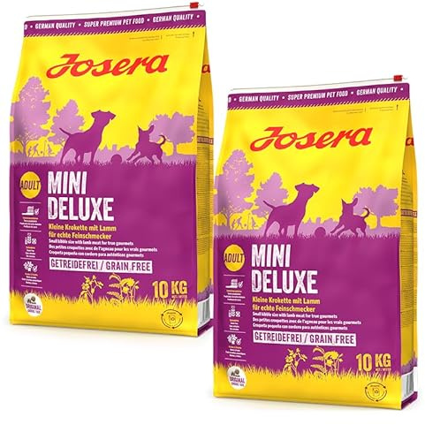 Josera MiniDeluxe 2 x 10kg Sparpaket Trockenfutter für Hunde