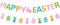 Banner di Pasqua Coniglio, Ghirlanda Pasquale, Buona Pasqua Banner, Uovo di Pasqua Striscione, Decorazione Banner Pasqua Coniglietto, per Feste a Tema Pasquale e Decorazioni per Feste Primaverili