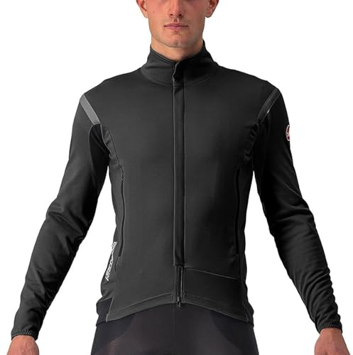 Castelli 4522511 PERFETTO RoS 2 JACKET Jacket Hombre LIGHT BLACK/BLACK REFLEX Tamaño XL