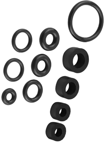 7.3 Kraftstofffilter 7.3 7.3L 99-03 Kraftstofffiltergehäuse O-Kit für Schüsselablassventil - O-Kit für Kraftstofffilterschüssel-Ablassventil Power Stroke O-Kit - Kompatibel mit