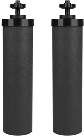 Lot de 2 cartouches noires de rechange pour filtre à eau Berkey® BB9-2® pour filtre à eau Berkey®