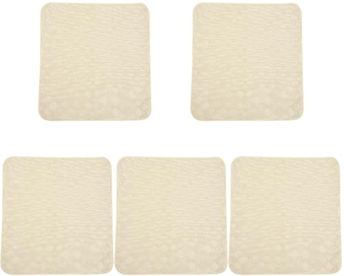 MUCKLILY 5stücke Wasserdichte Sitzauflage Absorbierendes Sitzkissen Für Garten Und Patio-stühle Einfach Zu Reinigen Und Schützend Für Bequeme Sitzfläche Im Sommer