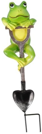Milisten Resin Frosch Statue Für Garten Elegante Dekofigur Aus Hochwertigem Harz Für Außenbereiche Teich Und Rasen Langlebig Und Wetterfest Einzigartiges Design Für Stilvolle Akzente