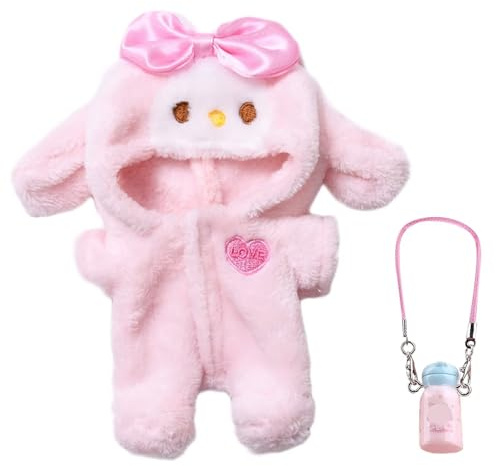 HTTDSLF Vêtements pour poupée 17 cm, Labu Poupées Vêtements, Accessoires pour Poupées, Vêtements Peluche de 17 cm (Ne Contient Pas de Poupées)