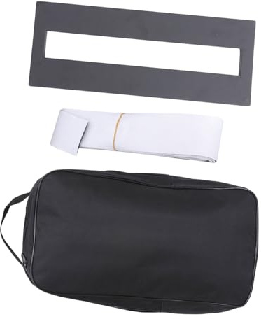 Abaodam Zubehör für E-gitarren Effektpedalboard mit Aluminiumlegierung und Oxford Tuch Stabile Halterung für Gitarristen