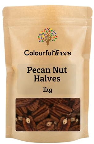 Pecan Nut Halves 1kg by Colourful Trees