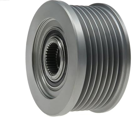 AS-PL Generatorfreilauf Riemenscheibe Lichtmaschine 23151EB301 A252C564FE 23151EB30A Kompatibel mit NISSAN NP300 Navara Pickup D40 Pathfinder III R51 NP300 Navara Pritsche/Fahrgestell D40 MURANO Z51