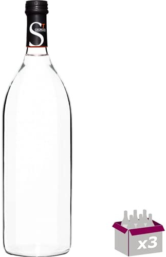 St Georges – Agua mineral natural plana – 3 X 1 L de vidrio perdido