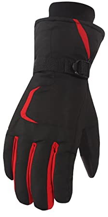 SDFGDFD Wasserdicht Winter Thermo Handschuhe Handschuhe – zum Radfahren, Reiten, Laufen, für Outdoor-Sport Warte ab Reithandschuhe, Einheitsgröße