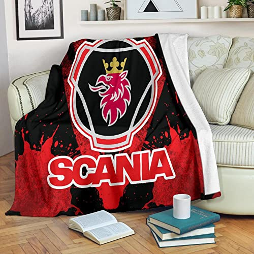 SPONYBORTY Flanelldecke 3D-Druck superweiche Mikrofaser-Kleindecke als Sofakissen-Bettdecke oder Wohnzimmer-TV-Decke Bett/A / 200X150cm