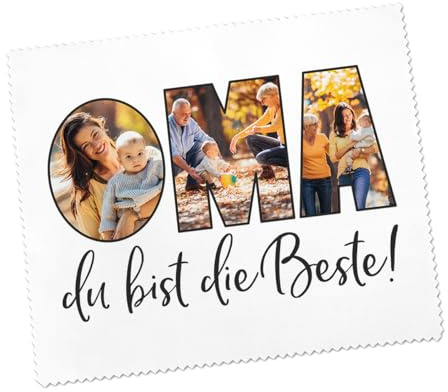 Herz & Heim Foto-Brillenputztuch selbst gestalten (OMA)