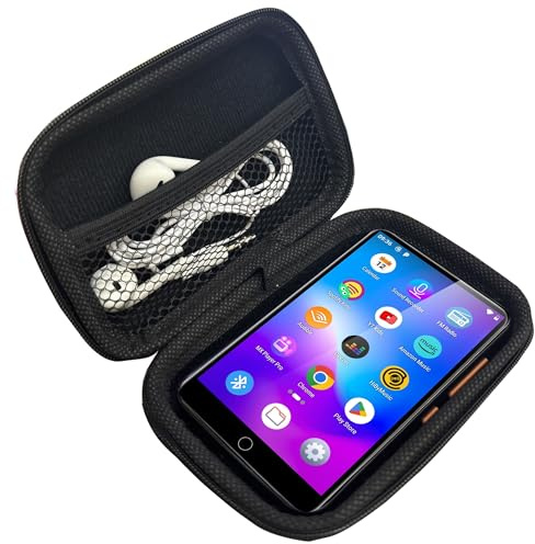 Blueshaweu Compatible with Fanvace MP3 Player Case, Hard Shell Travel and Storage Case Carrying Case Compatible with Fanvace M31 4 Inch MP3 Player