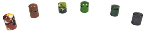 6X magnetischer Nano Camo Grün ver. Farben Geocaching Versteck Cache magnetisch