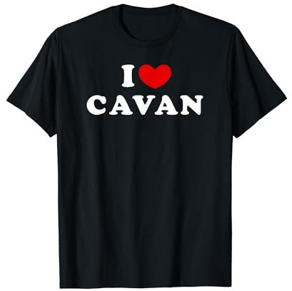 I Love Cavan, Amo Cavan Camiseta