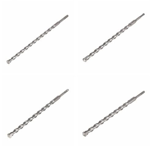 Jeu de forets for marteau perforateur SDS Plus de 350 mm de longueur, foret for marteau perforateur de 10 à 30 mm de diamètre, forets for scie cloche à béton en carbure de tungstène for brique, pierre