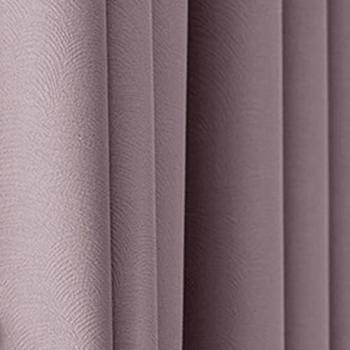 KnSam 2er Set Lila Vorhang Gardinen Abdunkeln, Vorhang UV Schutz Einfarbig, Polyester Ösen Vorhänge Gardinen Schlafzimmer Vorhänge mit Motiv, Jeder B 107 x H 147cm