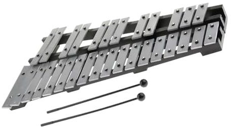 Xylophon-Instrument Für Erwachsene Percussion Glockenspiel Xylophon 30 Noten Mit Glockenschlägeln Stöcken Tragetasche