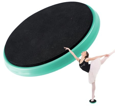Ballett Drehscheibe - Runde Spinnerscheibe, Tanzballet Gymnastik, | Balance Dance Turn Disc, Tanzausrüstung mit Anti-Rutsch-Oberflächen für Cheerleader Tanzen, Turner, Eiskunstläufer