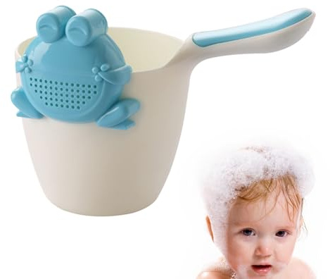 Vasos de baño para enjuague de bebé | de baño para niños, de ducha multifuncional para el lavado del cuerpo del bebé, para champú y gel de ducha para bebés