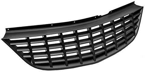 Griglie radiatore anteriori per auto Griglia sportiva anteriore Per Opel Per Corsa D 3 e 5 porte 2006-2010, nero opaco BR-232