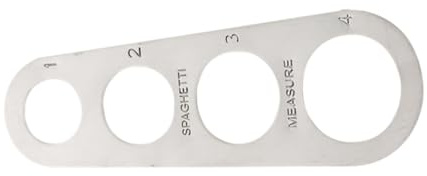 ARTIBETTER Doseur de Pâtes Inoxydable pour Spaghettis et Nouilles Outil de Mesure Précis et Polyvalent pour Cuisine Professionnelle et Maison