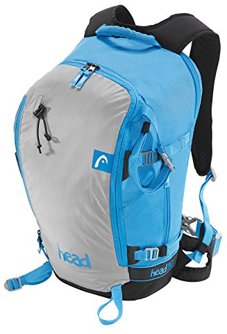 HEAD Freeride Rucksack, Grau/Blau, 30 x 50 x 21 cm, 23.3 L