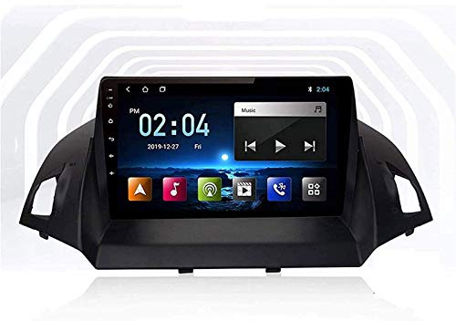 9 Inch HD Touchscreen Auto Radio for Ford Kuga Escape 2013-2016 Head Unit Car Stereo FM Receiver Internet Multimedia Player with MP5 Wifi Bluetooth USB Carplay GPS Navigation,4 Core 4G+WiFi: 1+32GB