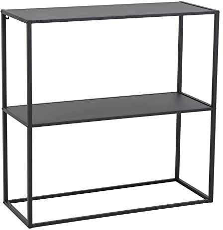 SVITA KALY Konsolentisch Beistelltisch Standregal Industrial Design Metall Schwarz