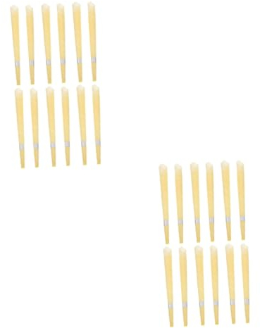 Gogogmee Stk Ohr-aromatherapie-sticks Sauberere Kerze Ohrkerzenset Praktische Ohrenreinigungskerze Kerzen Anzünden Wachs Pick Gehörgangsreiniger Duftkerze Zinklegierung