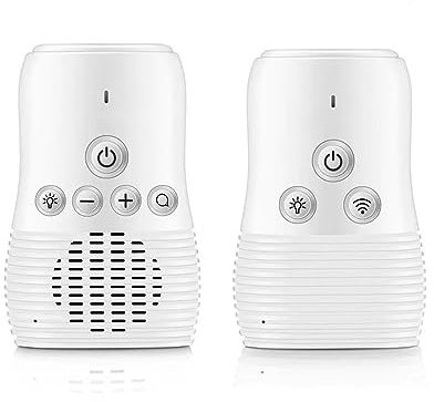 SOFTTO Baby Monitor Video Baby Monitor Wireless Piccolo Baby Monitor Portatile Bidirezionale Ricaricabile Multifunzione Visione Notturna