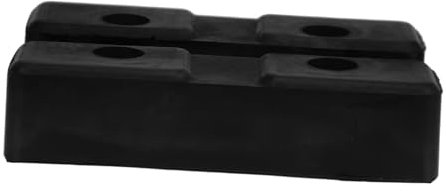 HOMSFOU Lift Foot Pads Kit Jack Pucks Cylinder Car Stands Low Profile Jack Stabilizer Jack Pads Jack Stand Pad Bottle Jack Cabinet Door Bumpers Jack Pad Adapter Trolley Jack Rubber Black