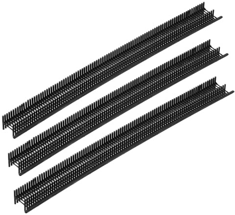 sourcing map 10000pcs Standard Tagging Gun Fasteners 5mm Tagging Barbs Pins Nylon Tag for Price Tagging Gun, Clothing Tags Gun Attachments for Garment Bag Fabric, Black