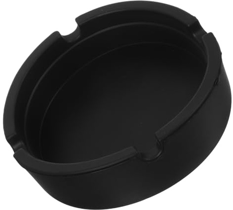 Negra Posavasos Antideslizante de Silicona para Botellas de Vino | Mesa de Comedor, Protege Escritorio y Base, Fácil de Limpiar, Estilo Simple y Elegante