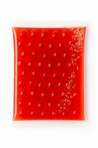 Boba Formosa Strawberry Flavoured Popping Balls (50g x 10 sachets) Boba Tea x Bubble Tea x Pearls | Authentic Boba Pearls for Bubble Tea, Drinks, Dessert Toppings | 100% Direct from Taiwan
