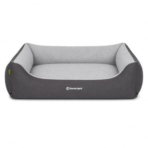 Doctor Bark – Hundebett – GreenLabel grau S
