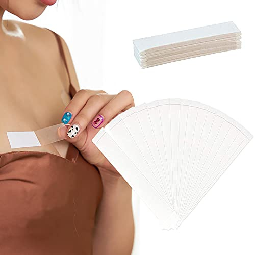 Luvadeyo 36 Pezzi Fashion Beauty Tape qualità Medica Biadesivo per Moda e Corpo, Nastro Moda, Nastro Biadesivo per Nastri Push-up Corpo, Nastro Seno, Adesivo Reggiseno, 18 x 85 mm