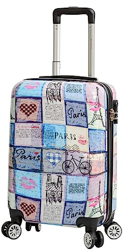 Madisson Valise Cabine 55 cm à 4 Roues en Polycarbonate Paris - Avenuedusac.