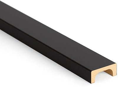 Bildershop-24 14er Set Kabelkanal für Wandpaneele & Deckenpaneele Dekowa in Eiche Dunkelbraun 262 x 5,1 x 2,2 cm