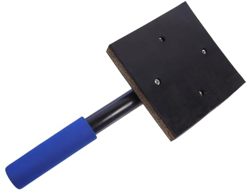 Uonlytech Schlagklotz Gummihammer Bodenbelag Werkzeug Für Vinyl Schwimmende Fußböden Robustes Langlebiges Tapping Block Mit Rutschfestem Griff Für Laminat Holzbodenverlegung