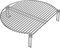 onlyfire Parrilla de Cocción Expansible de Acero Inoxidable para Parrillas de Carbón y Cerámicas, Rejilla de Expansión para Large Big Green Egg, Weber Kettle Grill, Kamado Joe Classic