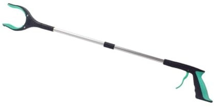 BOGAZY Greifzange Grabber Reacher Tool, Langer Faltbarer Pick-Up-Stick, Starker Griff, Magnetische Spitze, Müllsammler Greifwerkzeug