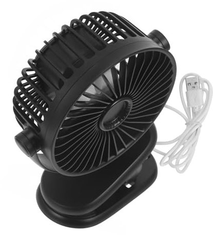 Warmhm Mini-clip- Usb-betrieben Tragbarer Kleiner Für Tisch Kante Befestigung Persönlicher Mit Klemme Für Schlafzimmer Büro Outdoor Reisen Camping