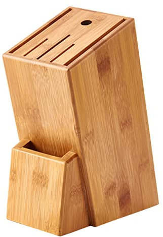 VICASKY Portacoltelli Da Cassetto Organizer Per Ceppo Portacoltelli A Sei Scomparti Blocco Vuoto Organizzatori Per Cucina Blocco Senza Utensili Posate