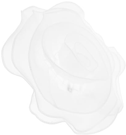 Homoyoyo Broche Fleur Épingles à Fleurs Broche De Mode Épingle à Fleurs Accessoires De Vêtements De Mariage Broche De Pull à Fleurs Blanche Organza