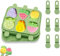 ZPTEE Reusable Ice Lolly Moulds with 6 Sticks & Lids – BPA-Free Silicone Popsicle Makers for Kids & Family DIY Ice Cream