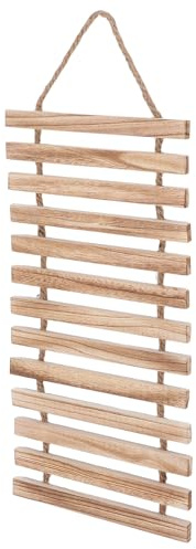 VANZACK Enrejado de Pared de Madera Maciza Tratado para Exterior E Interior, Estante Colgante para Macetas y Jardineras, Soporte Vertical para Plantas Trepadoras en Balcón y Jardín,
