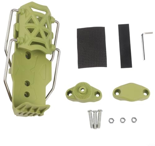 para soporte para para moto 360 Grados Giratorio Portabebidas para Casco Botellas de Agua en Scooter Eléctrico(Green)