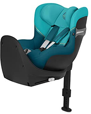 Cybex Sirona S2 i-Size Seggiolino auto, 3 Mesi - 4 Anni, Blu (Fiume)